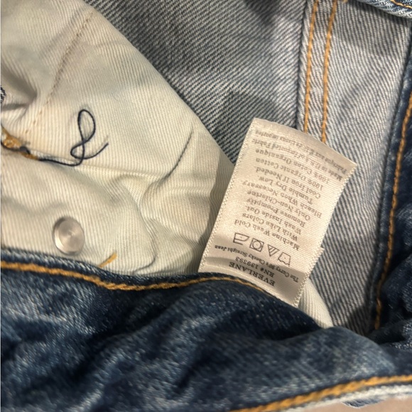 Everlane High Rise Blue Women's Jeans - Picture 3 of 5